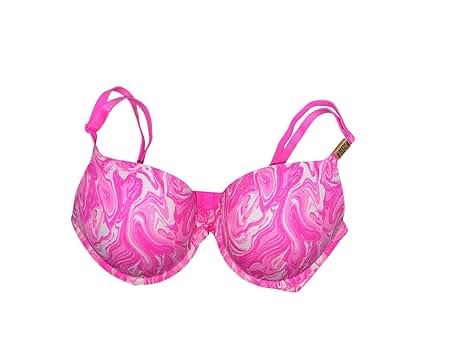 VICTORIA'S SECRET デミブラ! B70 ピンクx花の刺繍 $70 VICTORIA'S SECRET VERY SEXY UNLINED ROSE EMBROIDERED